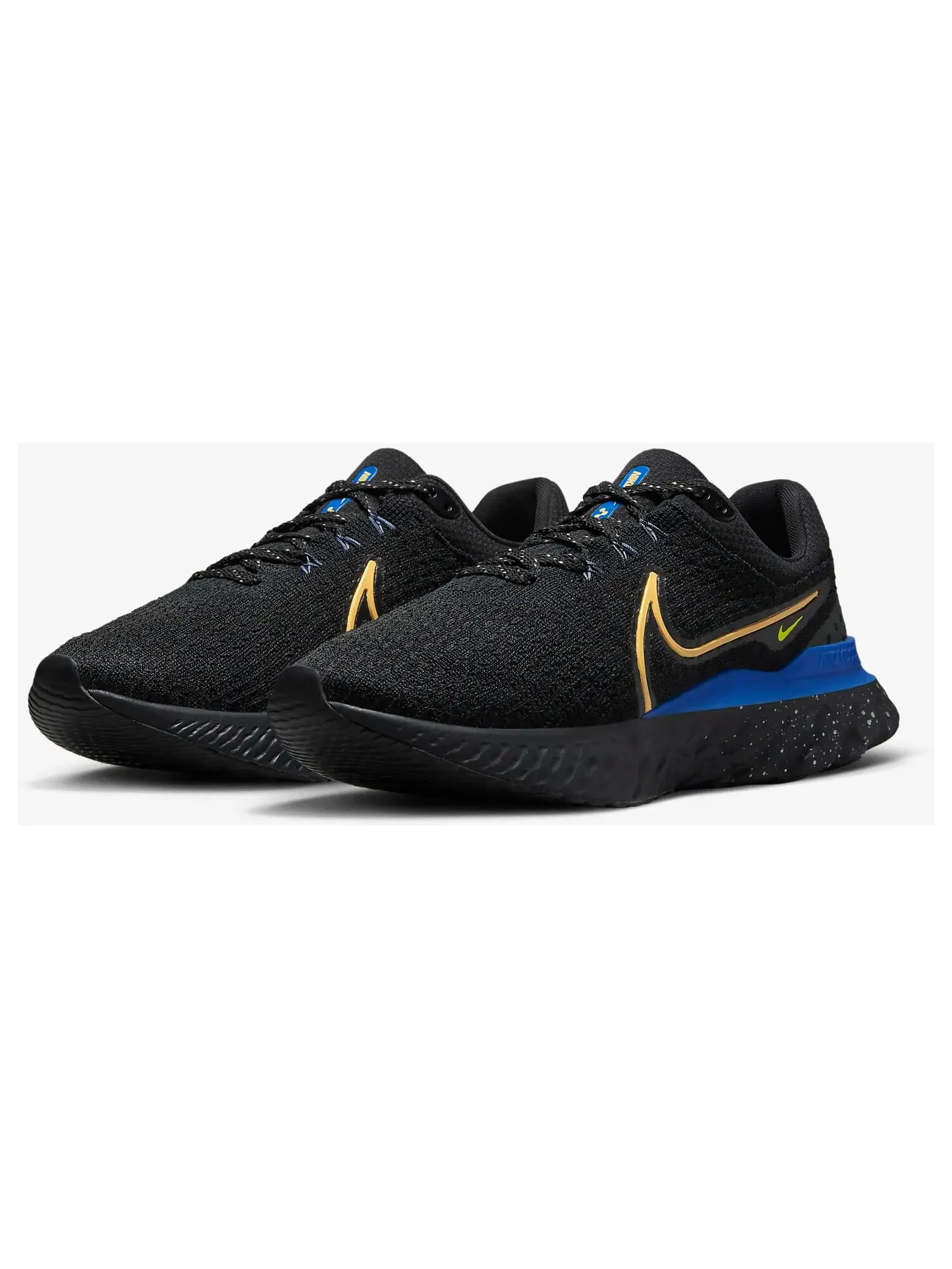 Кроссовки Nike React Infinity Run Flyknit 3 — изображение 2 из 7, черный/синий
