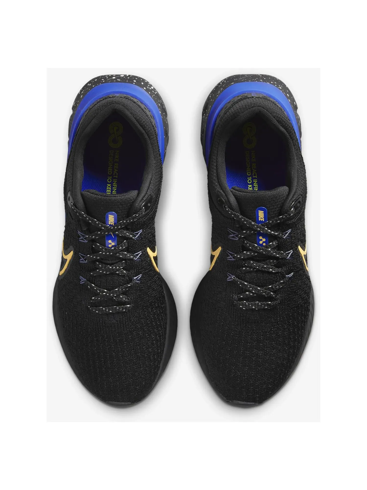 Кроссовки Nike React Infinity Run Flyknit 3 — изображение 3 из 7, черный/синий