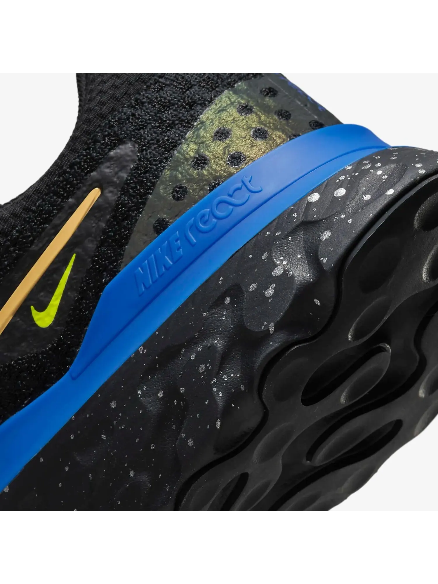 Кроссовки Nike React Infinity Run Flyknit 3 — изображение 7 из 7, черный/синий