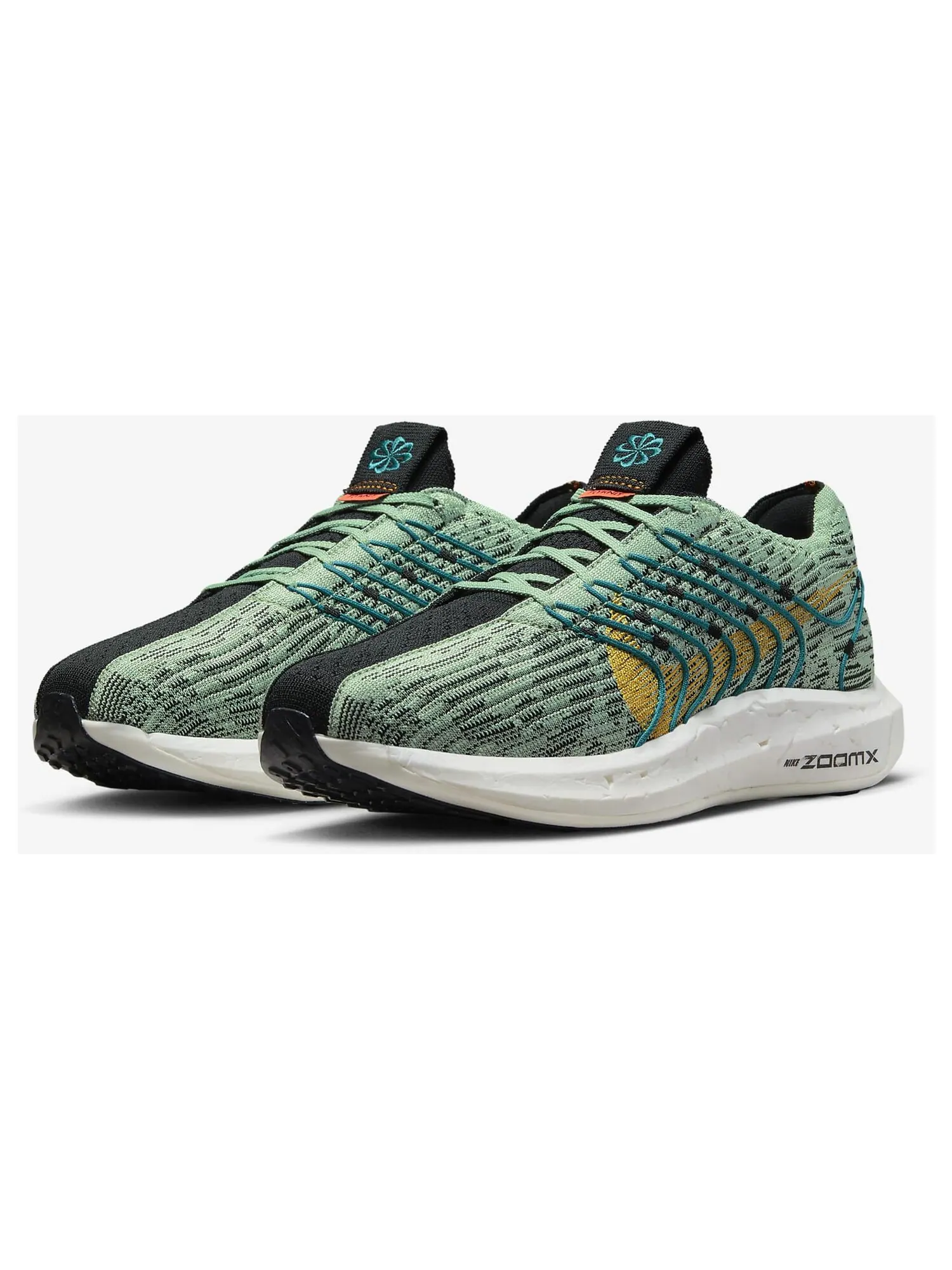Кроссовки Nike Pegasus Turbo Next Nature — изображение 2 из 7, зеленый/черный