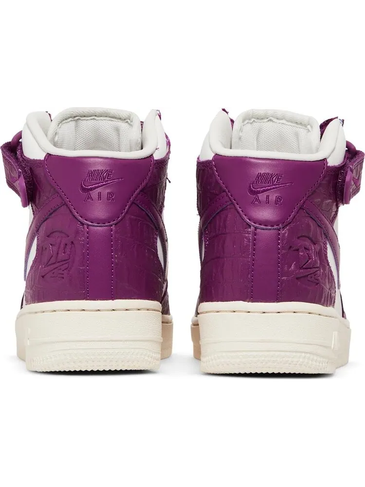 Кроссовки Nike Wmns Air Force 1 '07 Mid 'Tokyo 2003' — изображение 6 из 8, фиолетовый