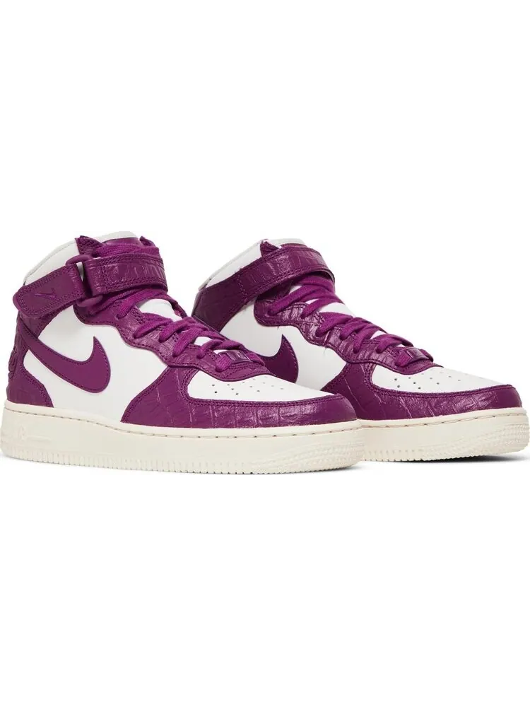 Кроссовки Nike Wmns Air Force 1 '07 Mid 'Tokyo 2003' — изображение 8 из 8, фиолетовый