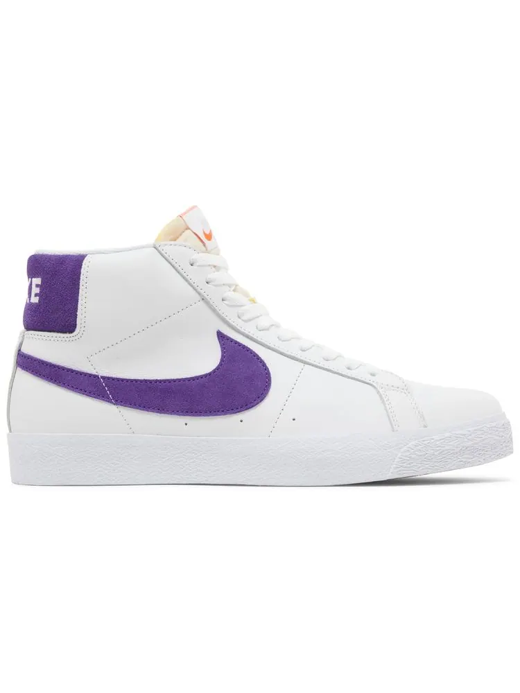 Кроссовки Nike Blazer Mid SB 'Court Purple' — изображение 1 из 8, белый