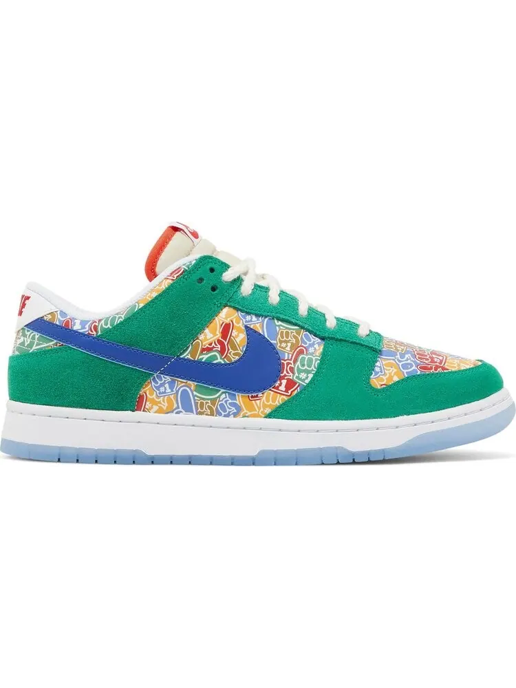 Кроссовки Nike Dunk Low 'Foam Finger' — изображение 1 из 8, зеленый