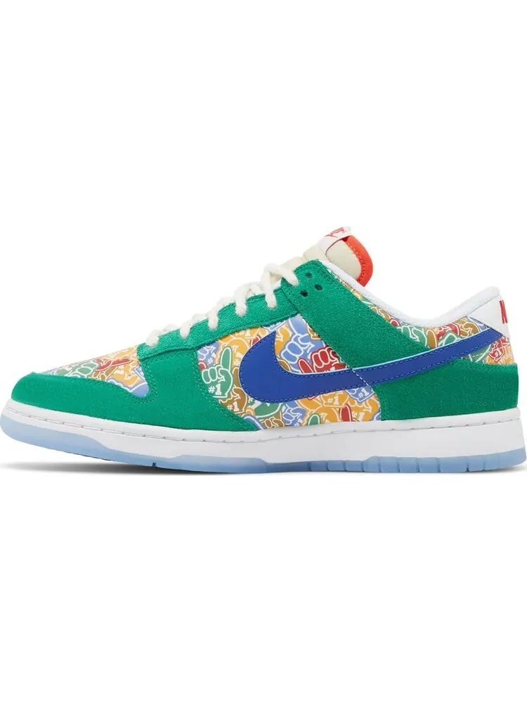Кроссовки Nike Dunk Low 'Foam Finger' — изображение 3 из 8, зеленый