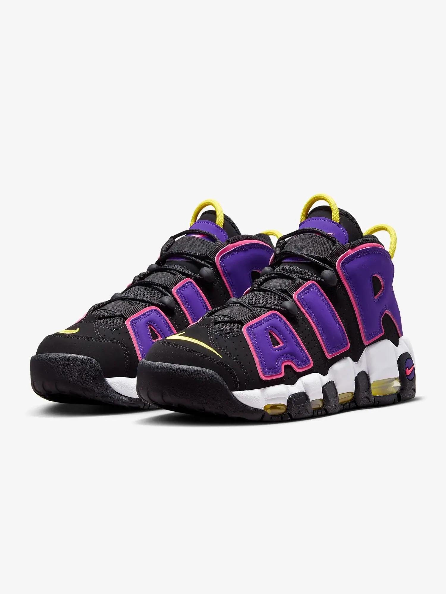 Кроссовки Nike Air More Uptempo '96 'Court Purple' — изображение 2 из 8, черный/фиолетовый
