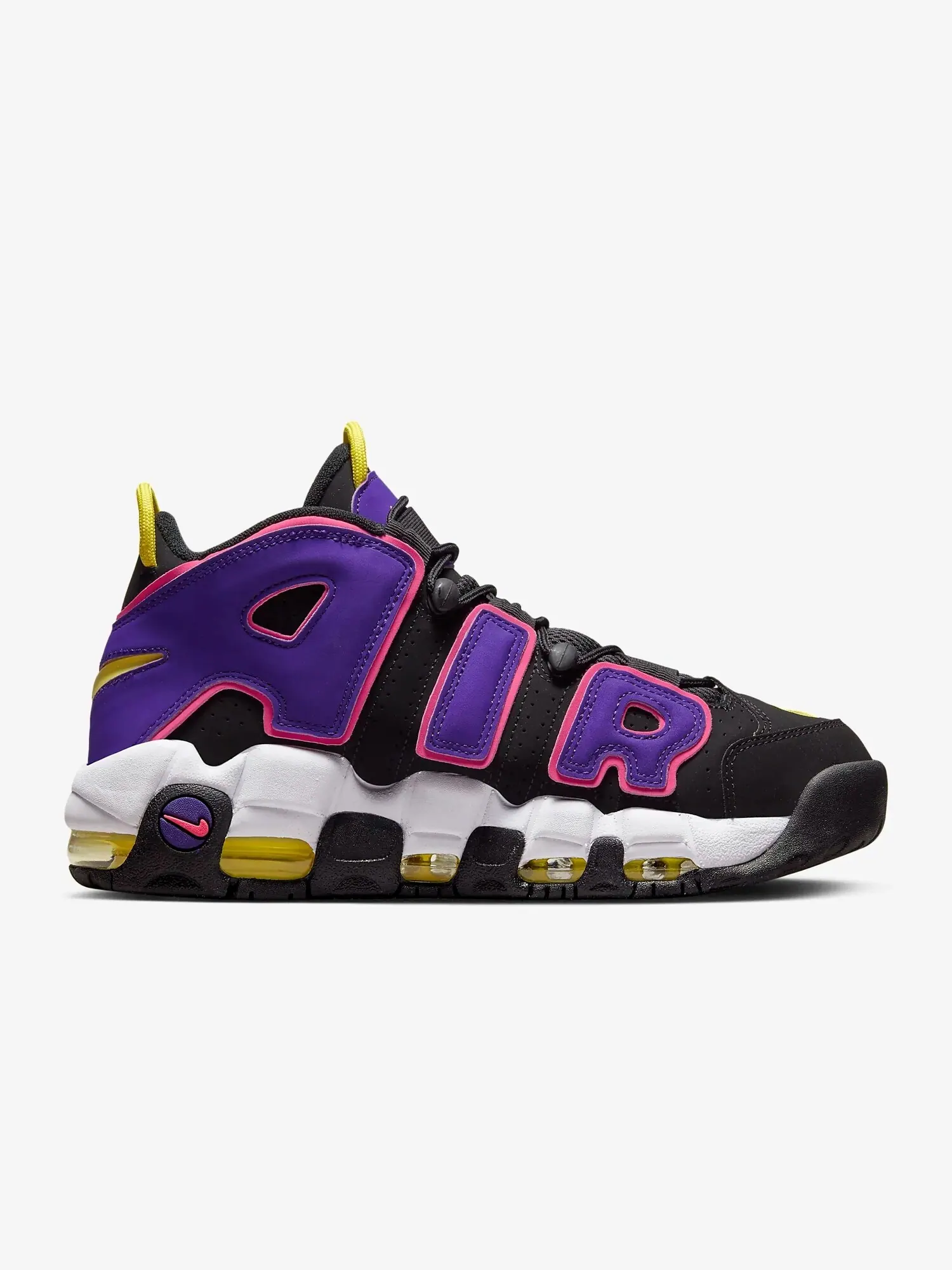 Кроссовки Nike Air More Uptempo '96 'Court Purple' — изображение 6 из 8, черный/фиолетовый