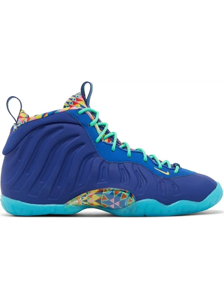 Кроссовки Little Posite One GS 'Kaleidoscope' — изображение 1 из 4, синий