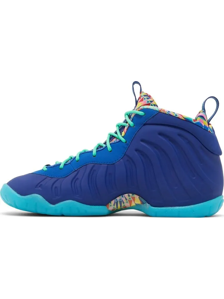 Кроссовки Little Posite One GS 'Kaleidoscope' — изображение 3 из 4, синий