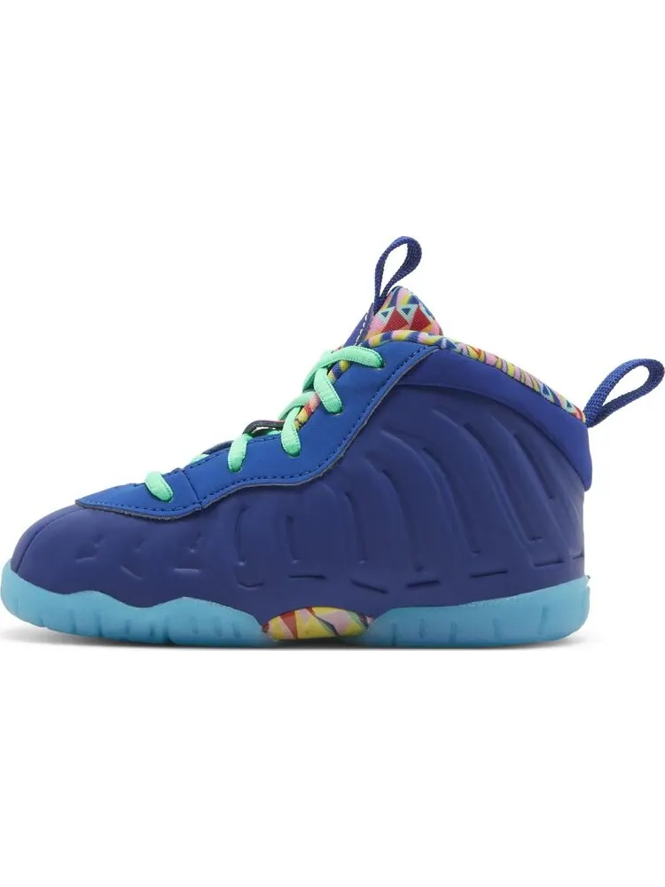 Кроссовки Little Posite One TD 'Kaleidoscope' — изображение 3 из 4, синий