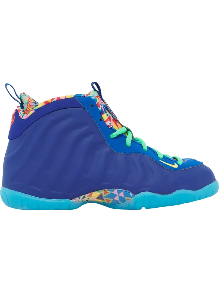 Кроссовки Little Posite One PS 'Kaleidoscope' — изображение 1 из 1, синий