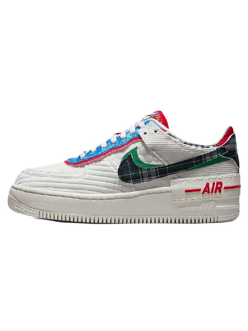 Кросcовки Nike Air Force 1 Shadow — изображение 1 из 8, белый-светлый синий