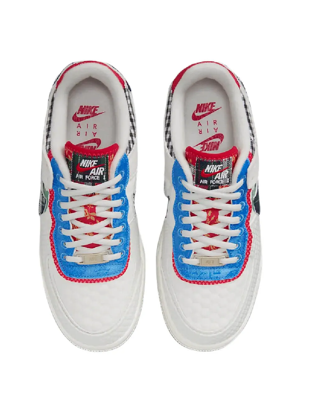 Кросcовки Nike Air Force 1 Shadow — изображение 3 из 8, белый-светлый синий