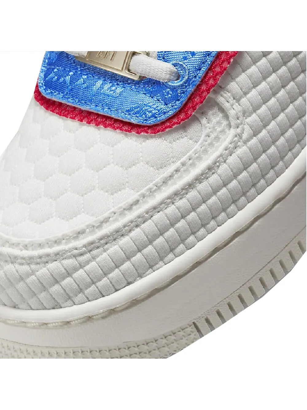 Кросcовки Nike Air Force 1 Shadow — изображение 7 из 8, белый-светлый синий