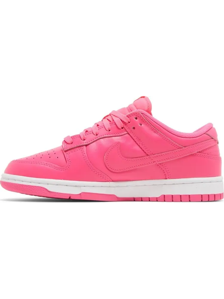 Кроссовки Nike Wmns Dunk Low 'Hyper Pink' — изображение 3 из 8, розовый