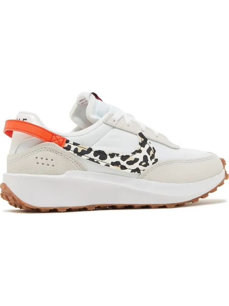 Кроссовки Nike Wmns Waffle Debut 'White Leopard' — изображение 3 из 8, белый