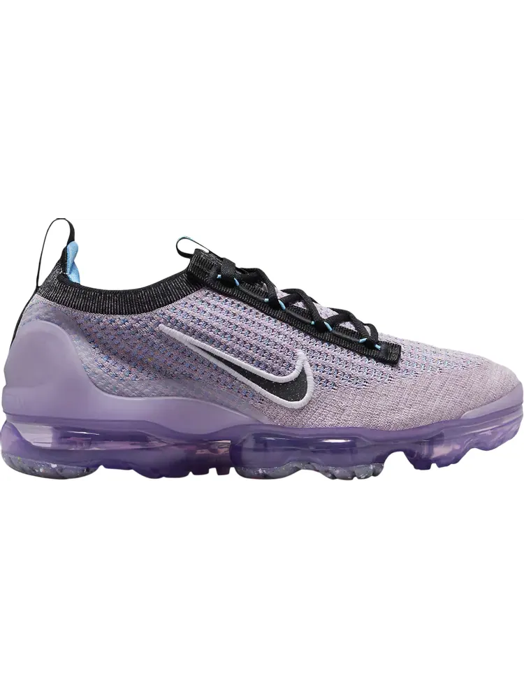 Кроссовки Nike Wmns Air VaporMax 2021 Flyknit 'Lilac Black' — изображение 1 из 1, фиолетовый