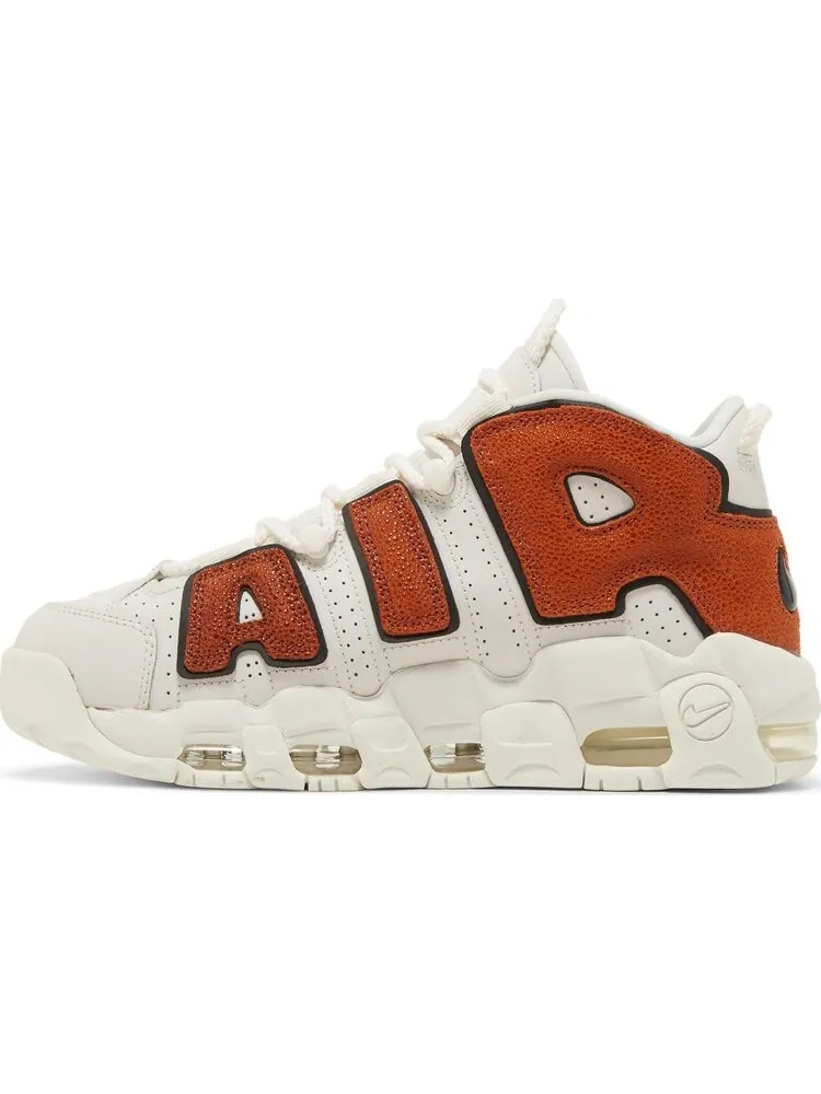 Кроссовки Nike Wmns Air More Uptempo 'Basketball Leather' — изображение 3 из 8, белый