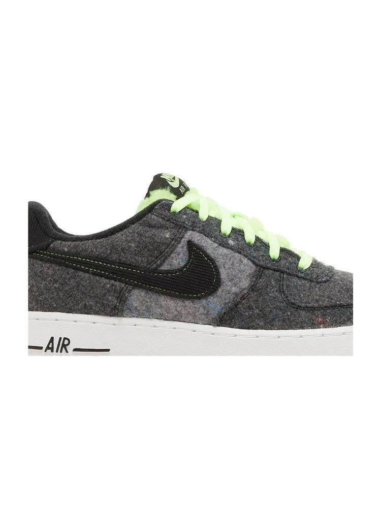 Кроссовки Nike Air Force 1 LV8 GS 'Halloween - Spooktacular' — изображение 3 из 9, черный/черный/зеленый