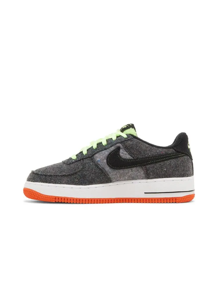 Кроссовки Nike Air Force 1 LV8 GS 'Halloween - Spooktacular' — изображение 4 из 9, черный/черный/зеленый