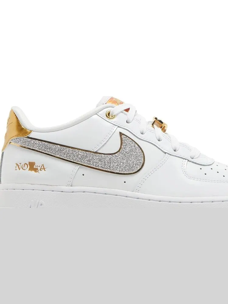 Кроссовки Nike Air Force 1 Low GS 'NOLA' — изображение 2 из 8, белый