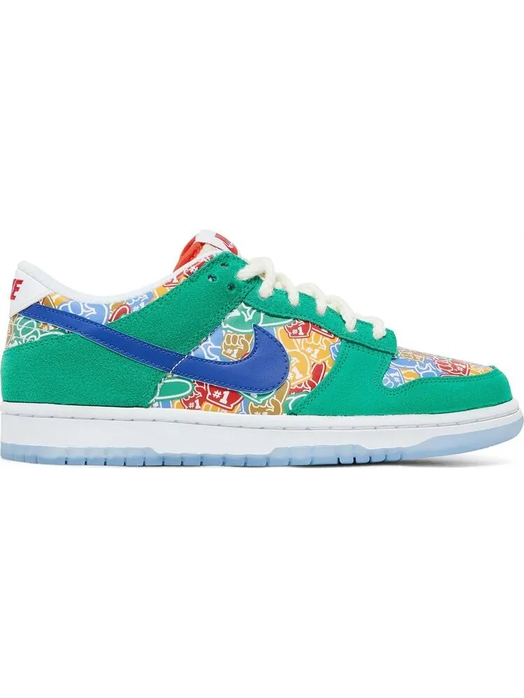 Кроссовки Nike Dunk Low GS 'Foam Finger' — изображение 1 из 8, зеленый
