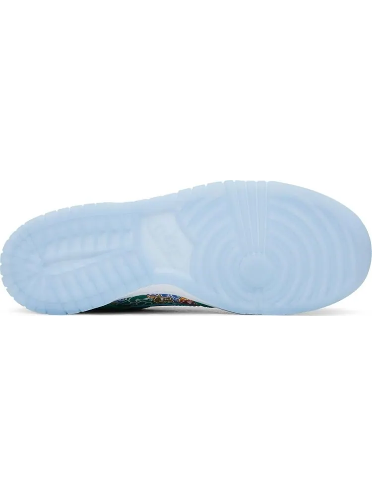 Кроссовки Nike Dunk Low GS 'Foam Finger' — изображение 4 из 8, зеленый