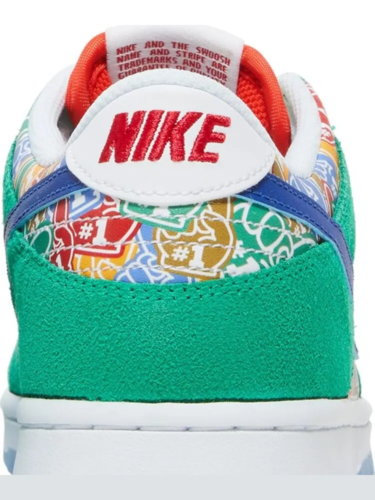 Кроссовки Nike Dunk Low GS 'Foam Finger' — изображение 7 из 8, зеленый