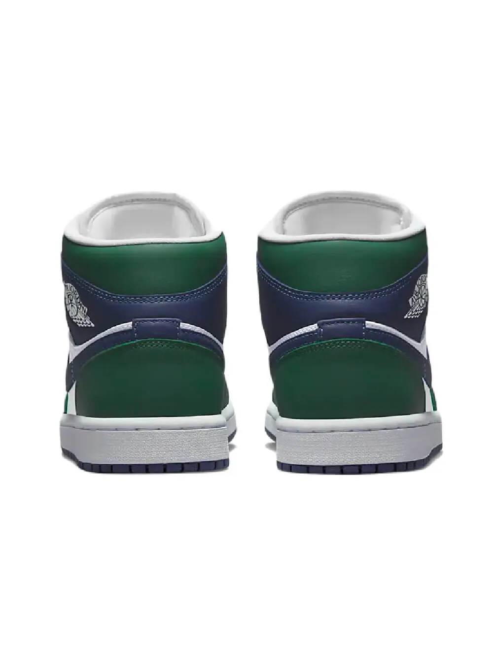 Кроссовки Nike Air Jordan 1 Mid SE — изображение 4 из 9, зеленый/белый/синий