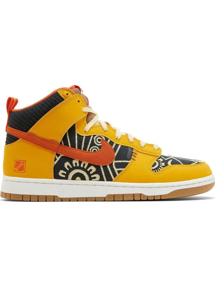 Кроссовки Nike Dunk High 'Somos Familia' — изображение 1 из 8, оранжевый