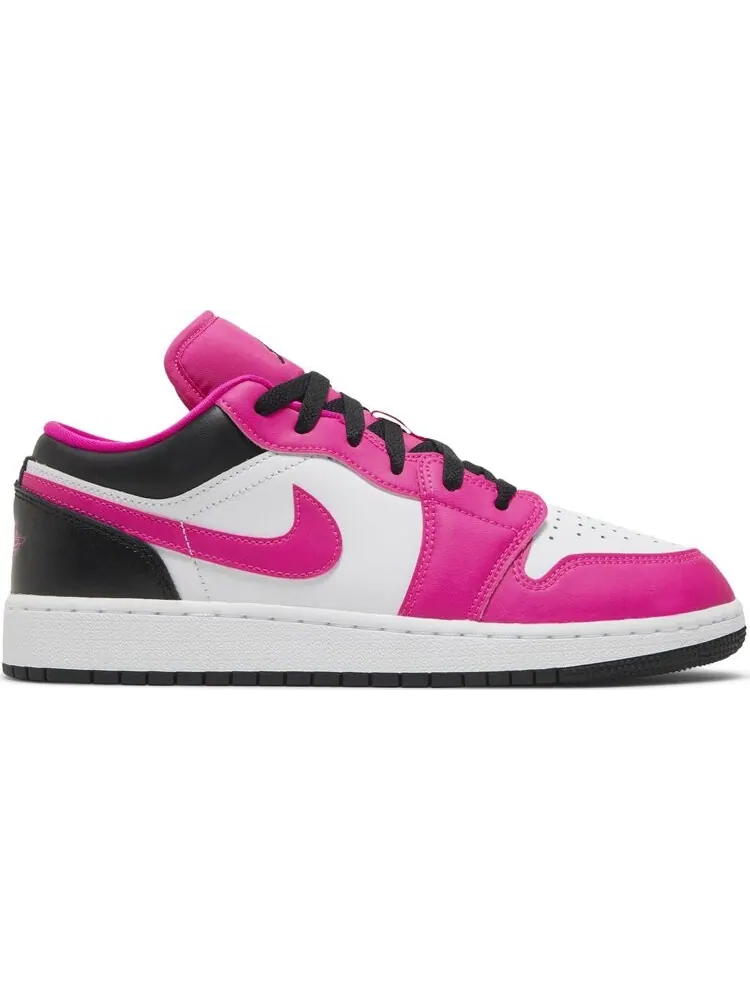 Кроссовки Air Jordan 1 Low GS 'Fierce Pink' — изображение 1 из 4, розовый