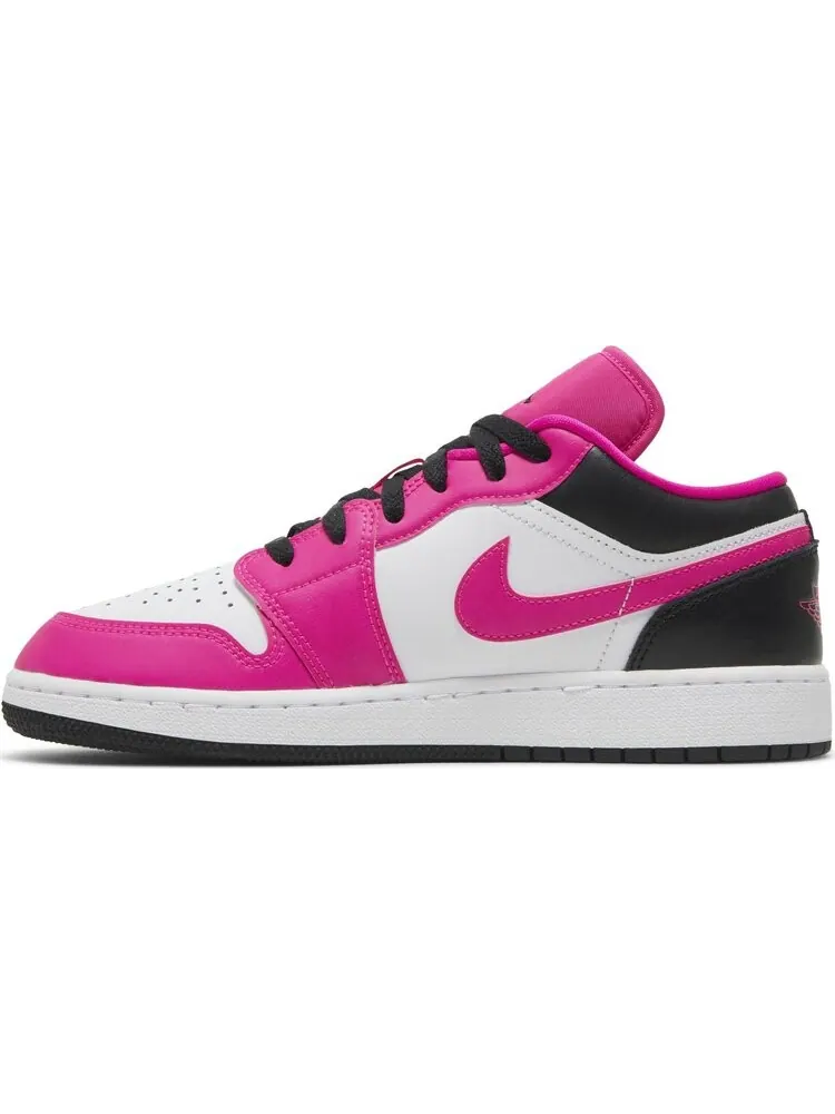 Кроссовки Air Jordan 1 Low GS 'Fierce Pink' — изображение 3 из 4, розовый