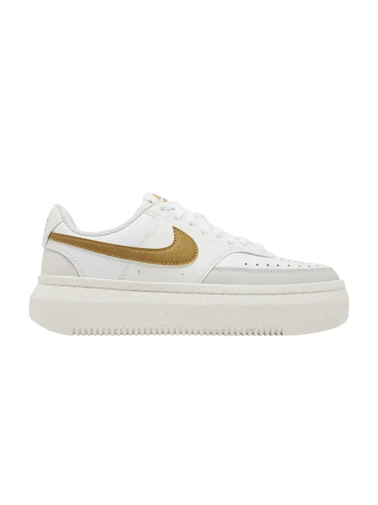 Кроссовки Nike Wmns Court Vision Alta 'Sail Metallic Gold' — изображение 1 из 9