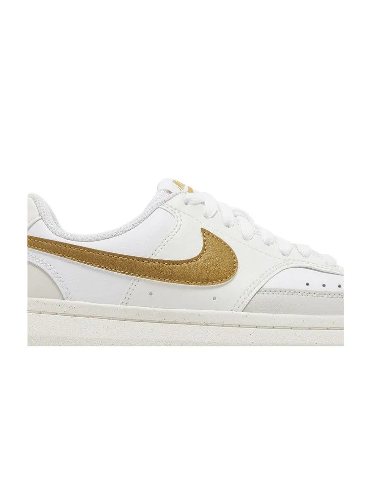 Кроссовки Nike Wmns Court Vision Alta 'Sail Metallic Gold' — изображение 3 из 9