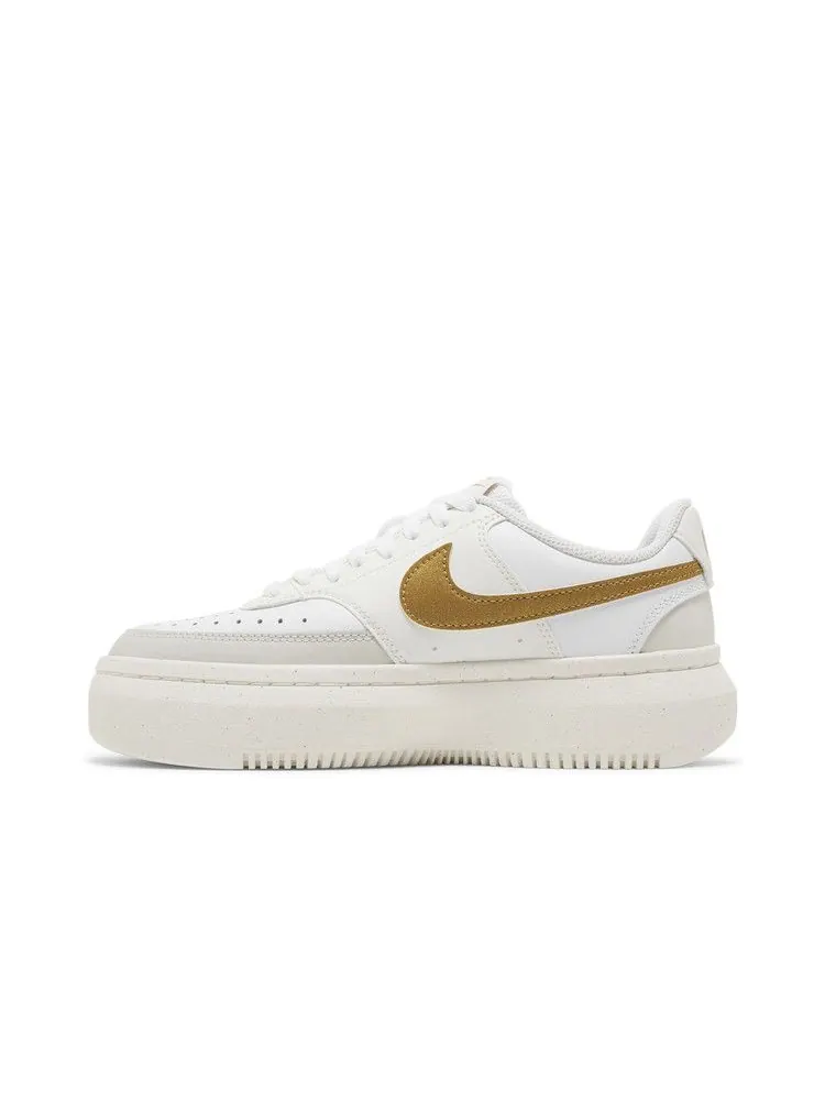 Кроссовки Nike Wmns Court Vision Alta 'Sail Metallic Gold' — изображение 4 из 9