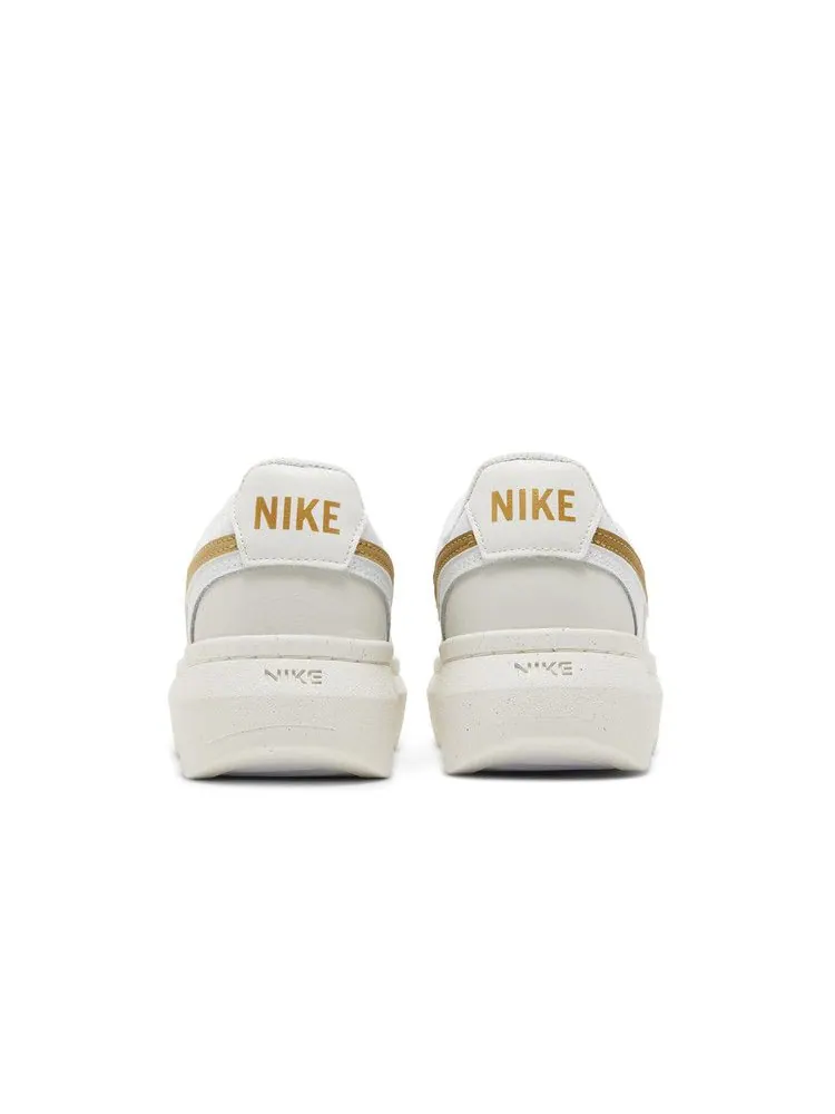 Кроссовки Nike Wmns Court Vision Alta 'Sail Metallic Gold' — изображение 7 из 9