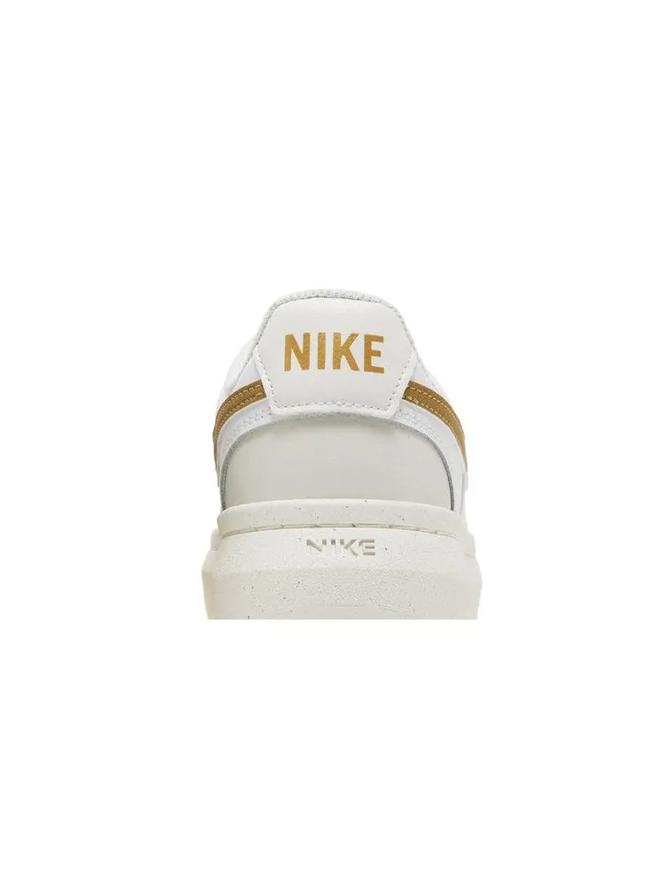 Кроссовки Nike Wmns Court Vision Alta 'Sail Metallic Gold' — изображение 8 из 9