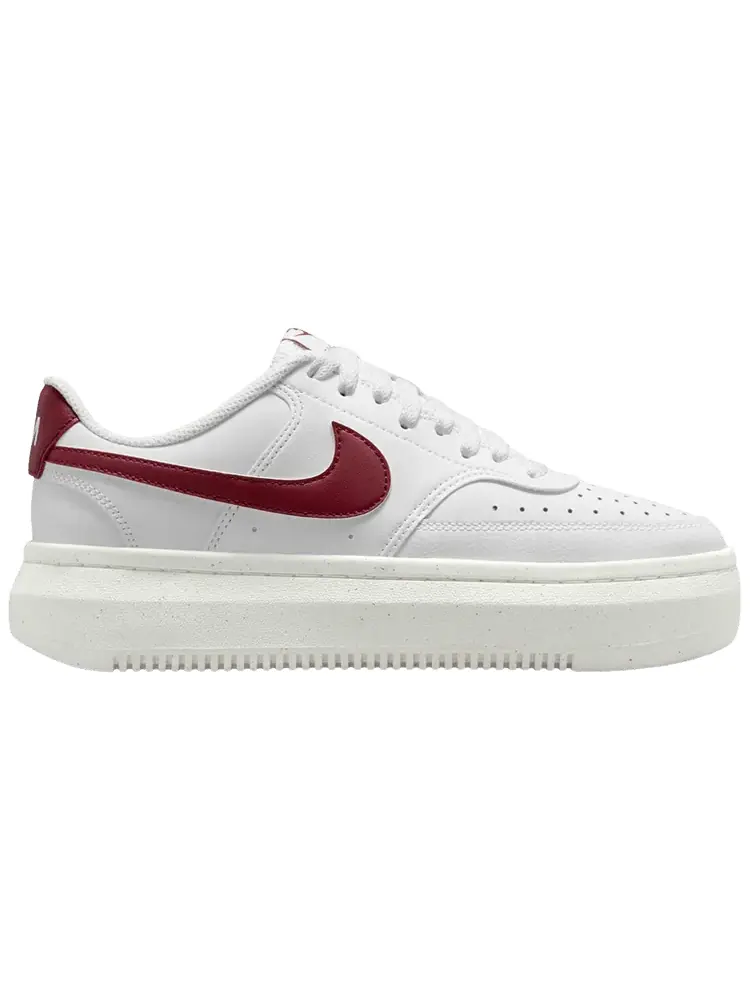 Кроссовки Nike Wmns Court Vision Alta 'White Team Red' — изображение 1 из 1, белый красный