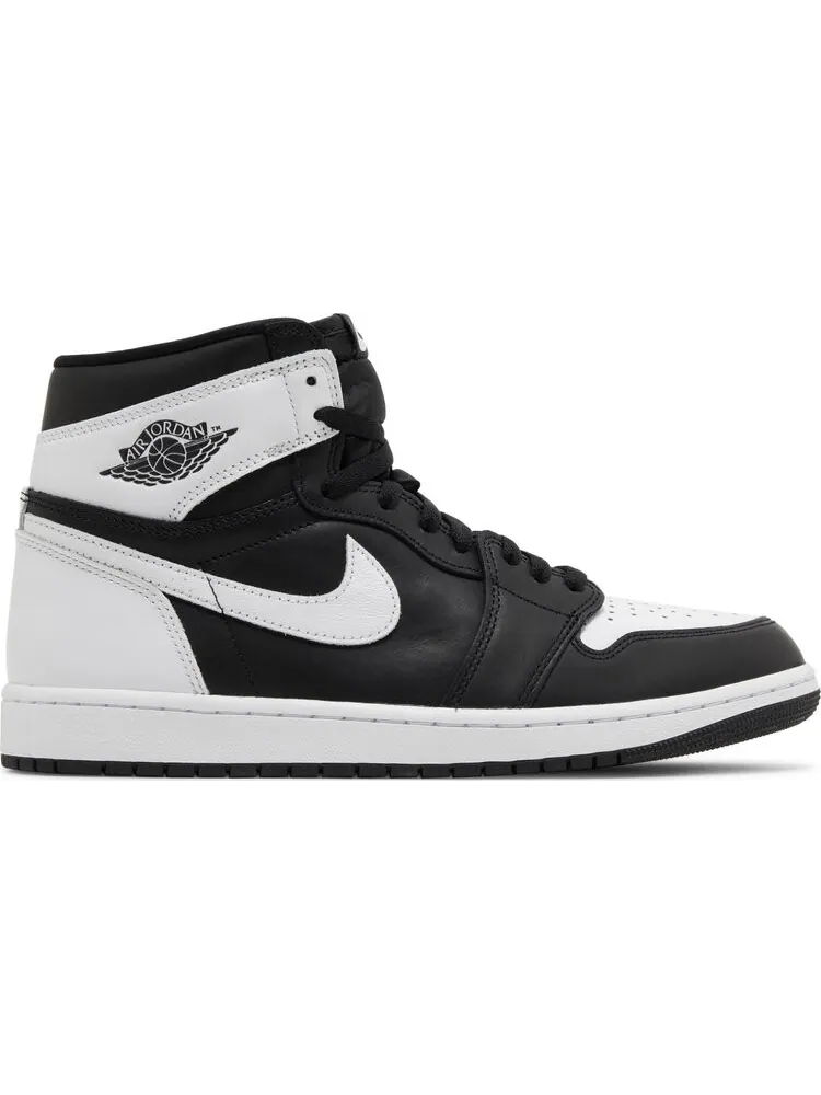 Кроссовки Air Jordan 1 Retro High OG Black White — изображение 1 из 4, черный