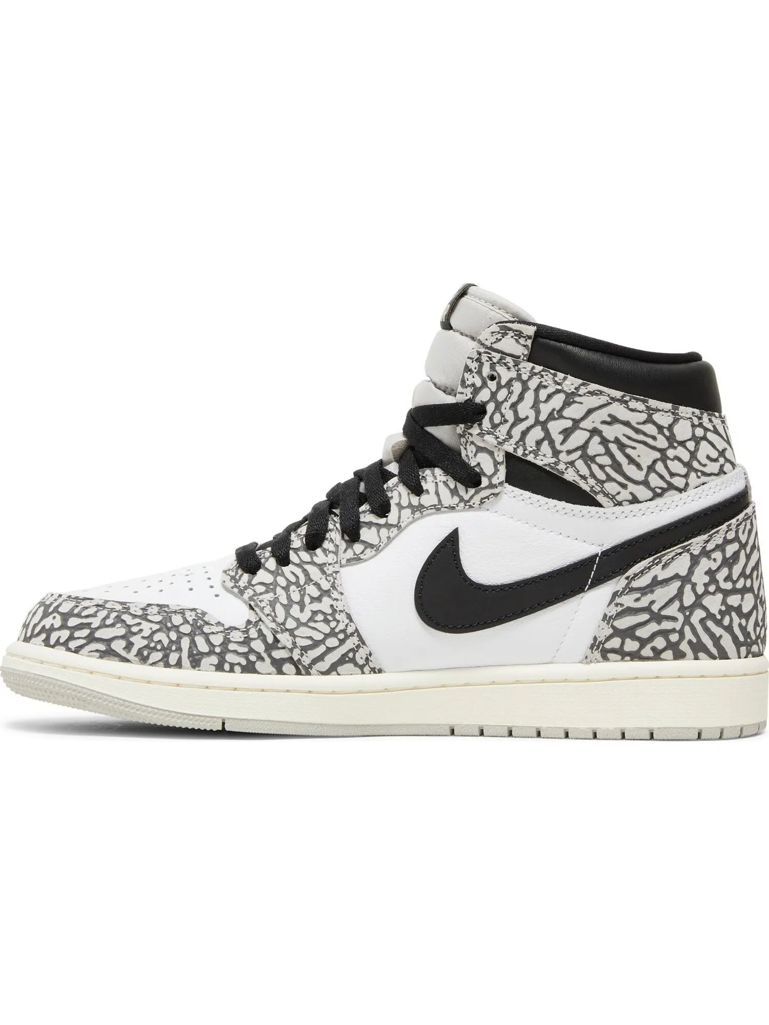 Кроссовки Nike Air Jordan 1 Retro High OG "Grey" — изображение 2 из 6, серый