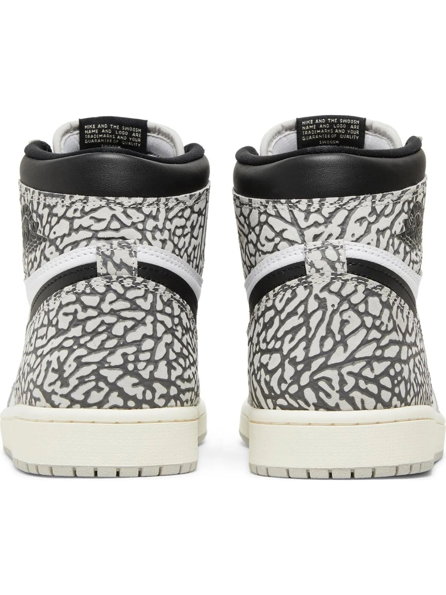 Кроссовки Nike Air Jordan 1 Retro High OG "Grey" — изображение 4 из 6, серый