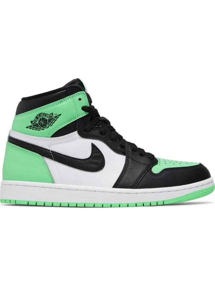 Кроссовки Air Jordan 1 Retro High OG 'Green Glow' — изображение 1 из 4, зеленый