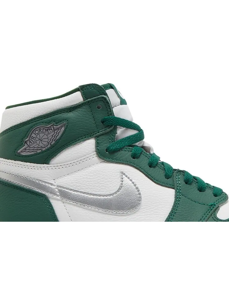 Кроссовки Air Jordan 1 Retro High OG Gorge Green — изображение 2 из 10, зеленый