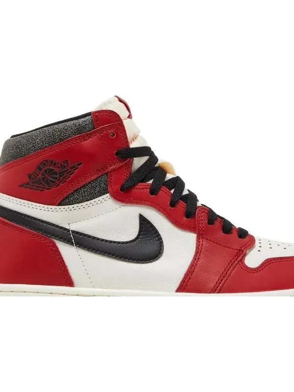 Кроссовки Air Jordan 1 Retro High OG "University Red" — изображение 2 из 12, красный
