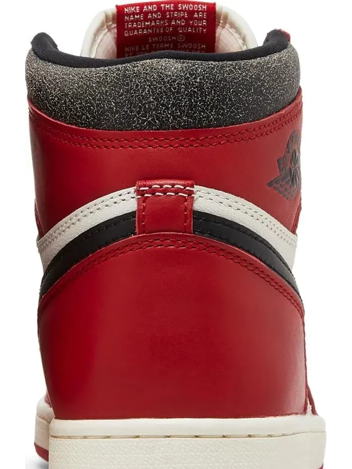 Кроссовки Air Jordan 1 Retro High OG "University Red" — изображение 7 из 12, красный
