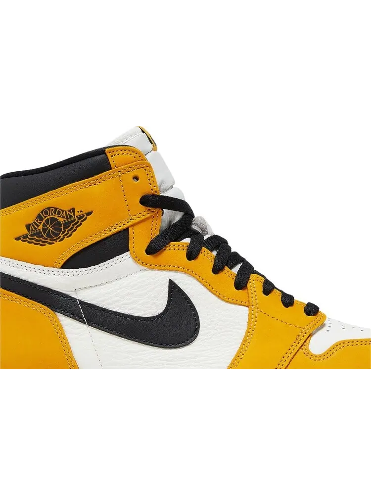 Кроссовки Air Jordan 1 Retro High OG 'Yellow Ochre' — изображение 2 из 4, желтый