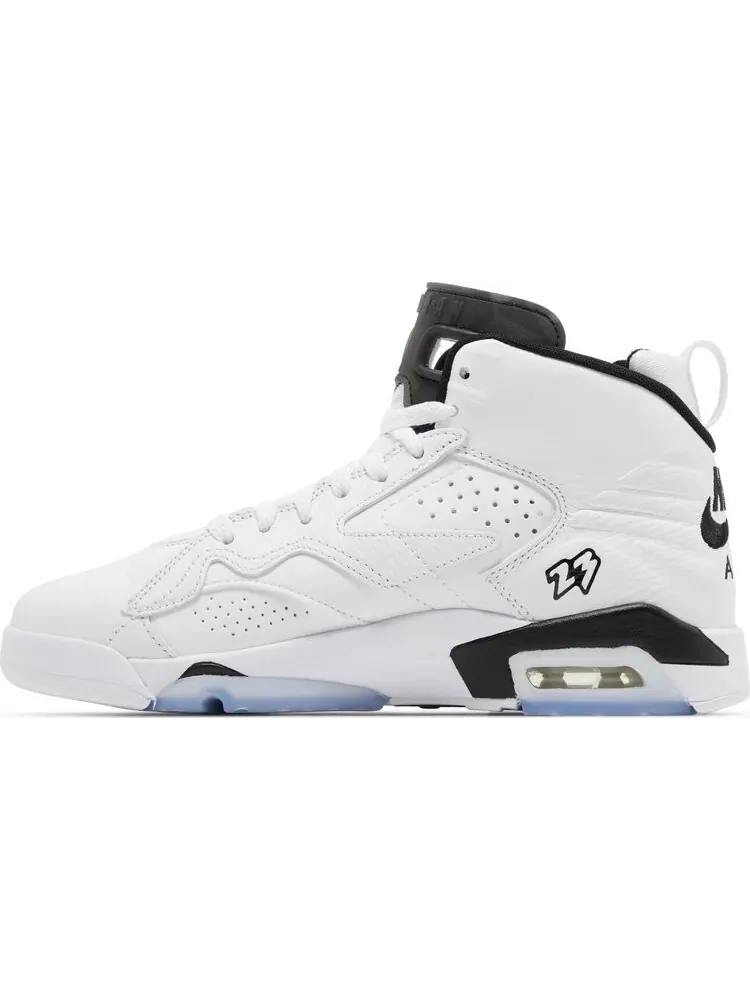 Кроссовки Jordan MVP GS 'White Black' — изображение 3 из 4, белый