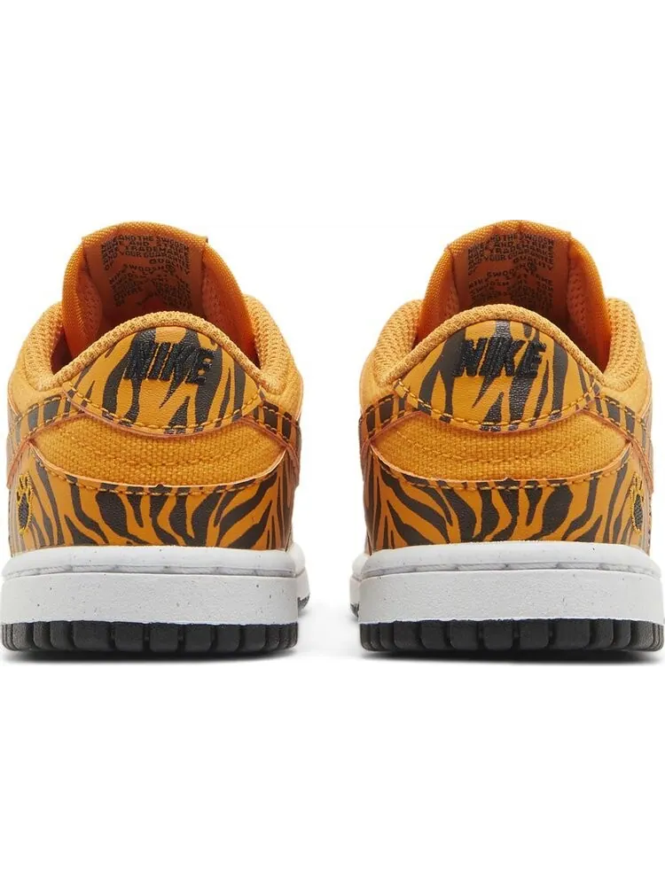 Кроссовки Nike Dunk Low Next Nature TD 'Tiger Stripes' — изображение 6 из 8, оранжевый