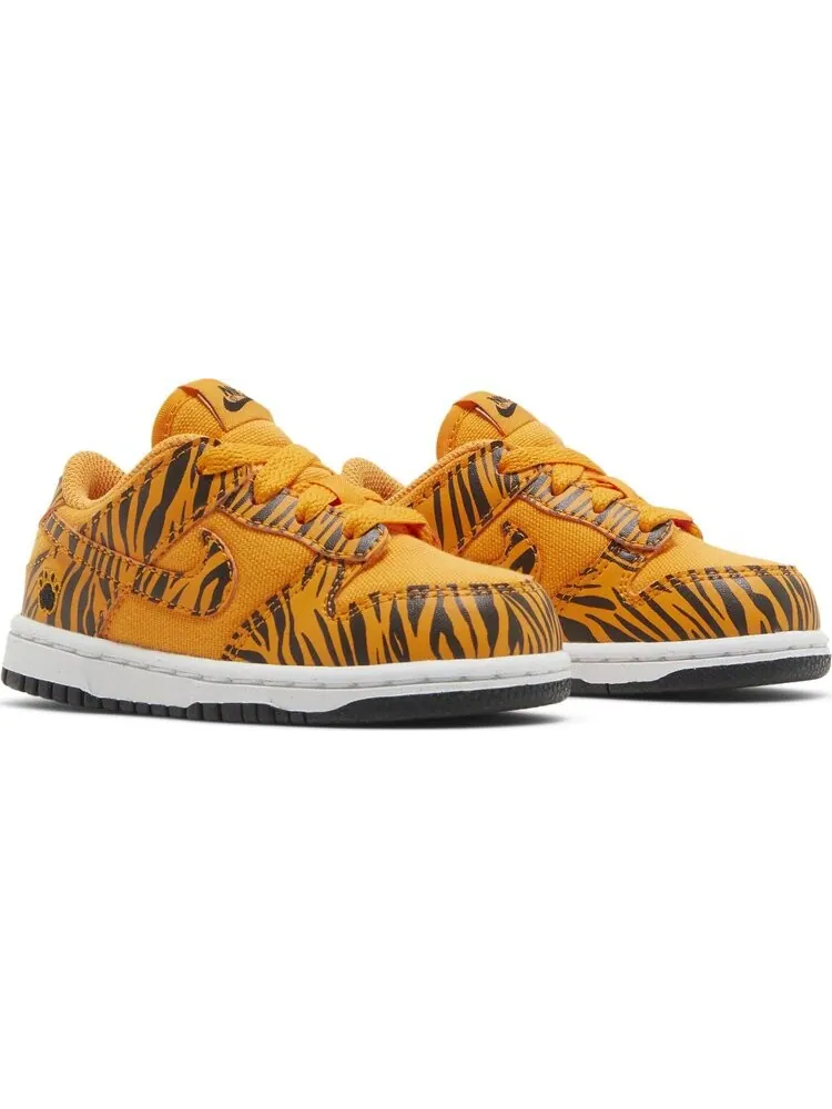 Кроссовки Nike Dunk Low Next Nature TD 'Tiger Stripes' — изображение 8 из 8, оранжевый