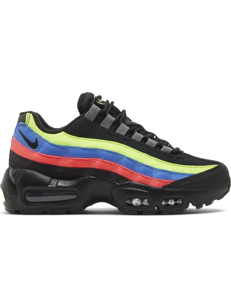 Кроссовки Nike Air Max 95 GS 'Black Neon' — изображение 1 из 8, черный
